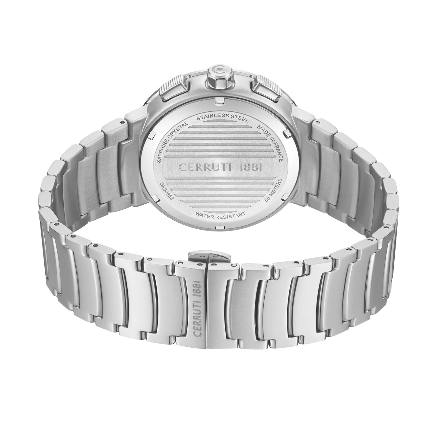 Cerruti CIWGK0085804 Filiano Silver Stainless Steel Bracelet