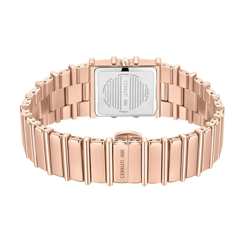 Cerruti CIWLG0052201 Ravenna Rose Gold Stainless Steel Bracelet