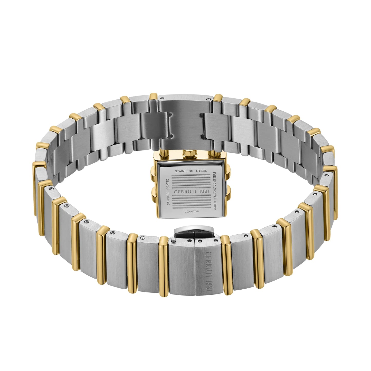 Cerruti CIWLG0072803 Adria Two Tone Stainless Steel Bracelet
