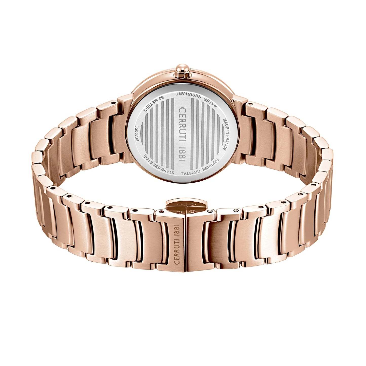 Cerruti CIWLG0073801 Filiano Rose Gold Stainless Steel Bracelet