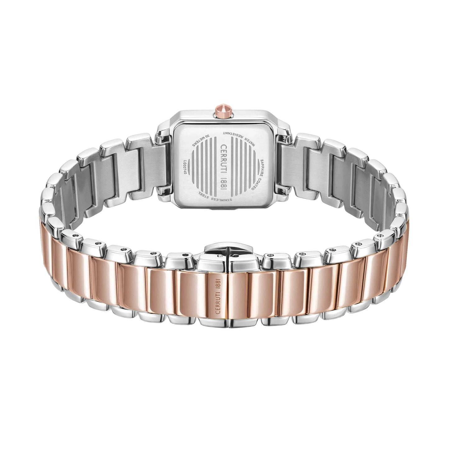 Cerruti CIWLG0074002 Perugia Two Tone Stainless Steel Bracelet