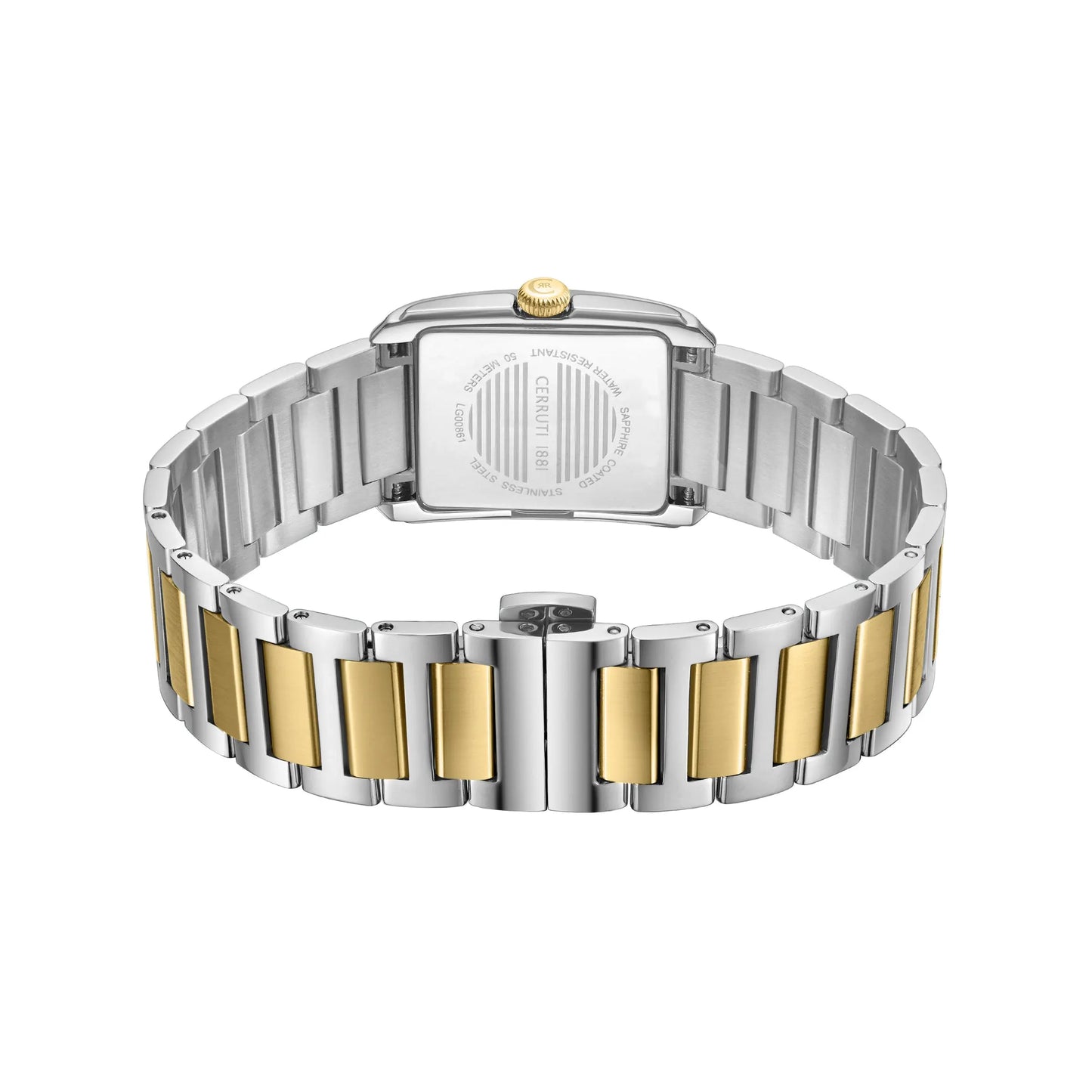 Cerruti CIWLG0086104 Rendena Two Tone Stainless Steel Bracelet