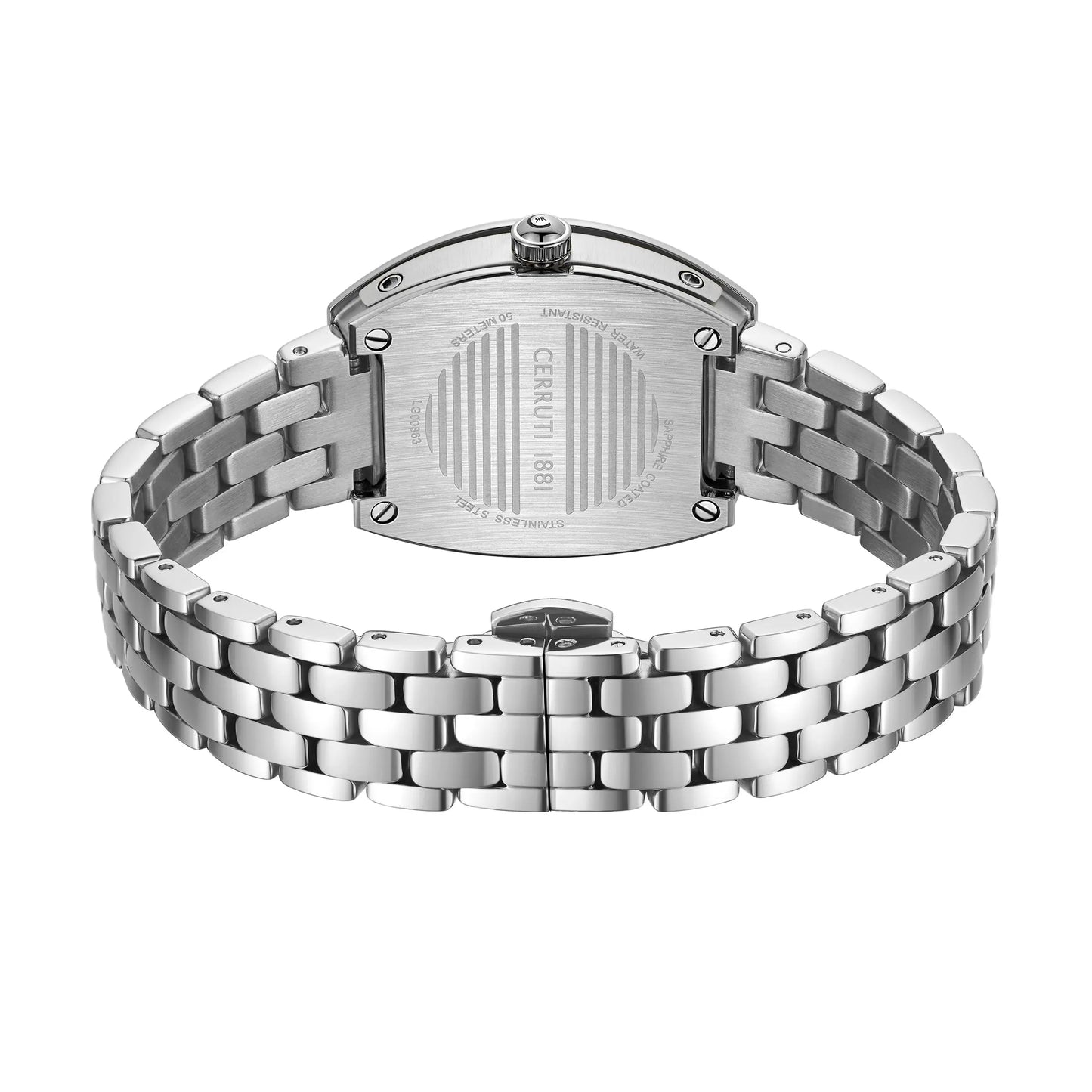 Cerruti CIWLG0086301 Calliano Silver Stainless Steel Bracelet