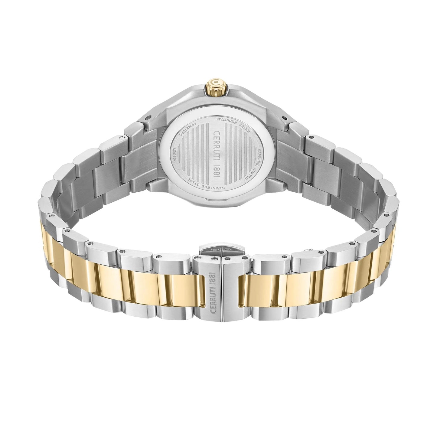 Cerruti CIWLG0086402 Lucardo Two Tone Stainless Steel Bracelet