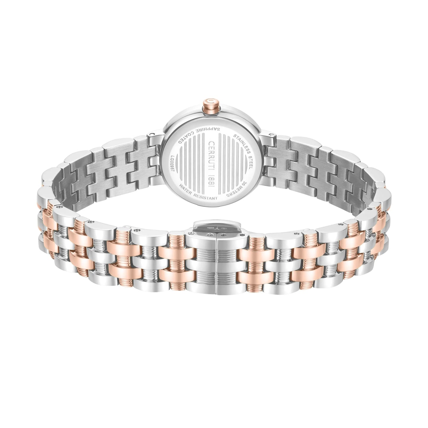 Cerruti CIWLG0095704 Lusia Two Tone Stainless Steel Bracelet