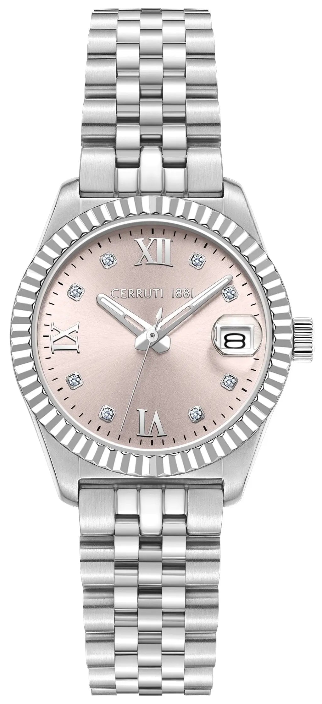 Cerruti CIWLH0051502 Baccio Silver Stainless Steel Bracelet