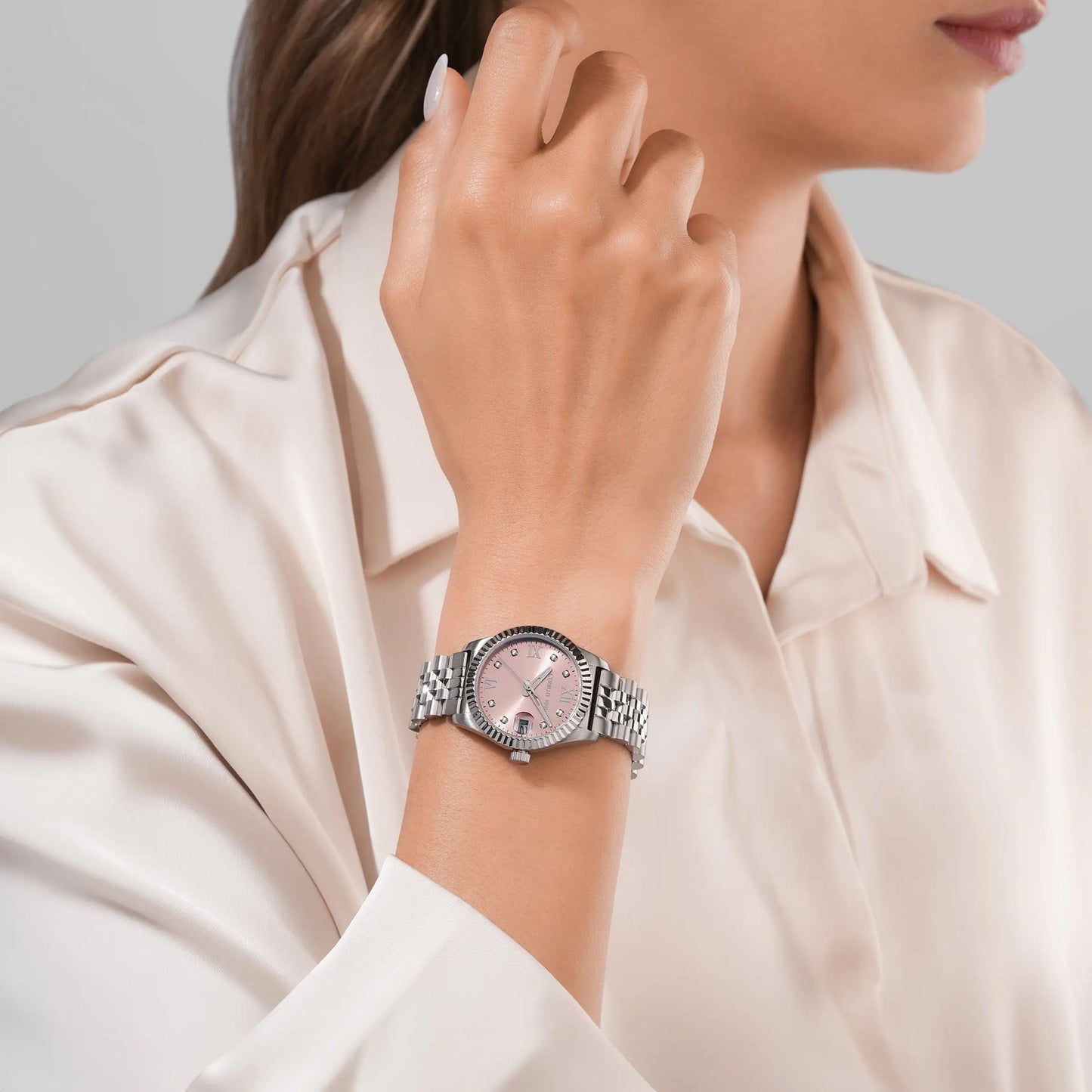 Cerruti CIWLH0051502 Baccio Silver Stainless Steel Bracelet