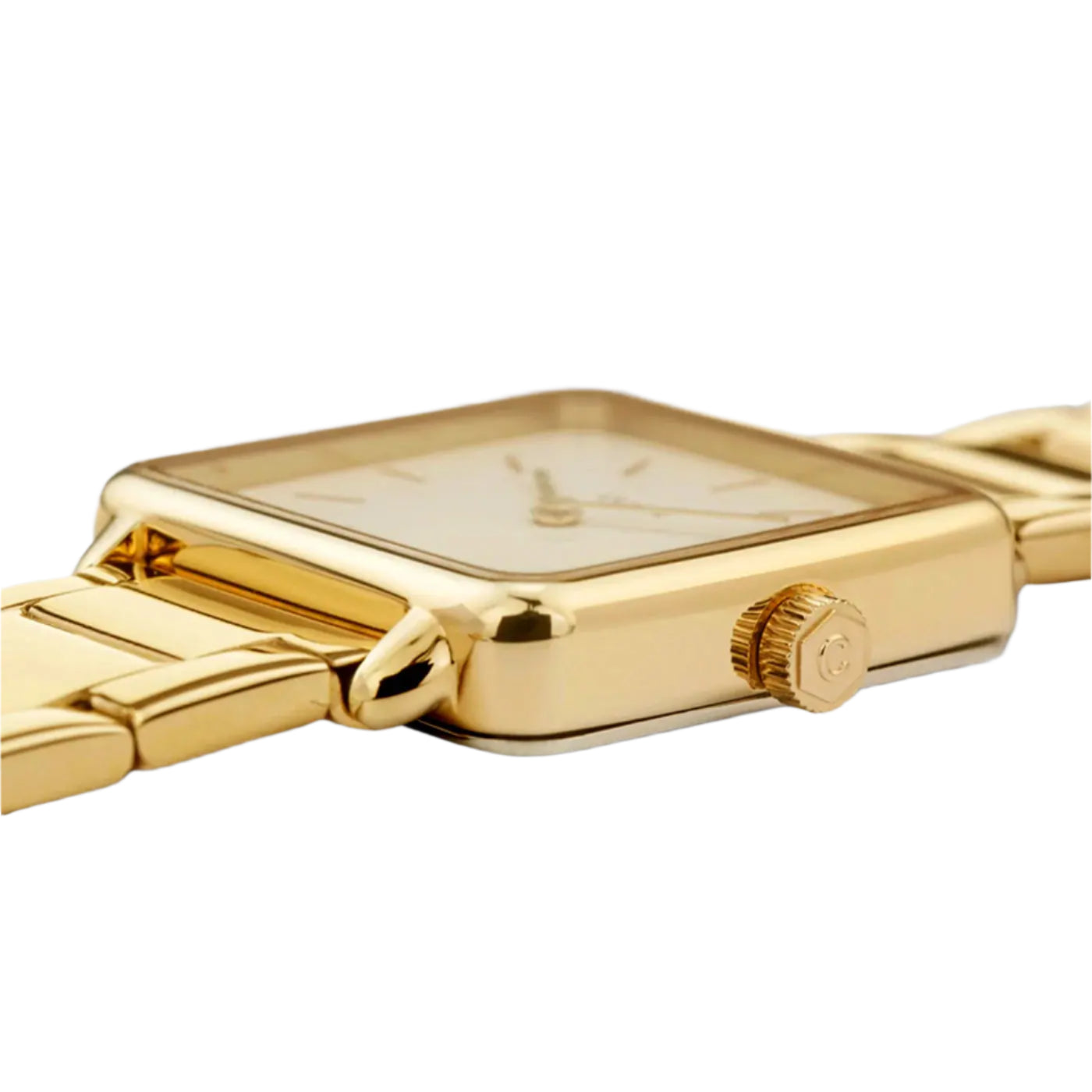 Cluse CL60026S La Tétragone Gold Stainless Steel Bracelet