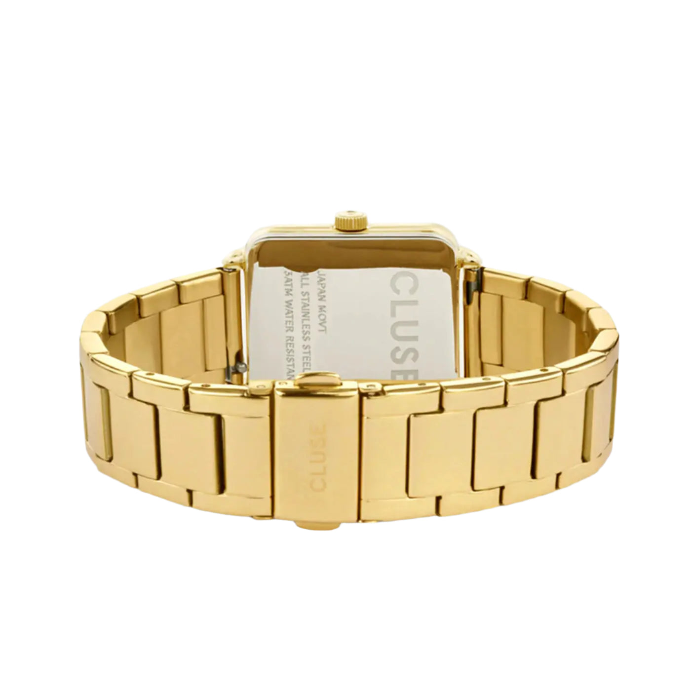 Cluse CL60026S La Tétragone Gold Stainless Steel Bracelet