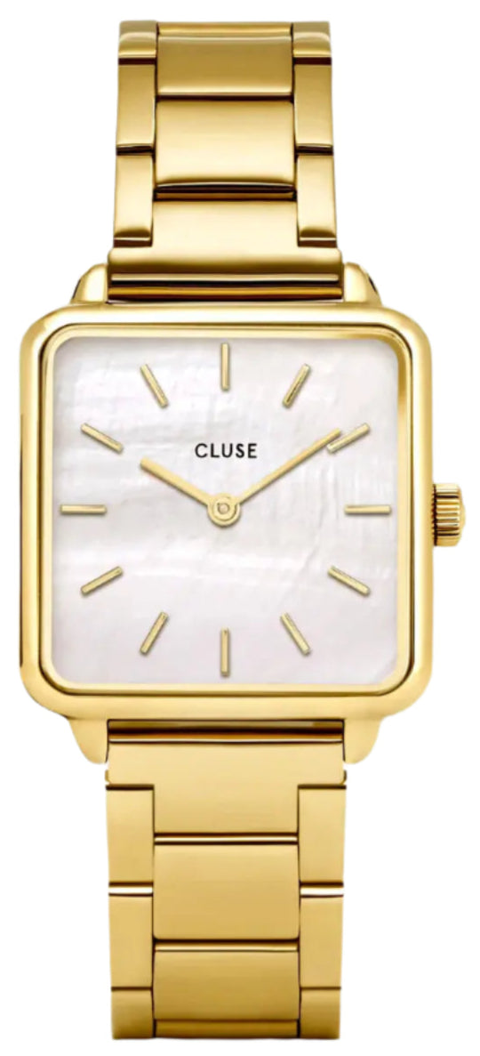 Cluse CL60026S La Tétragone Gold Stainless Steel Bracelet