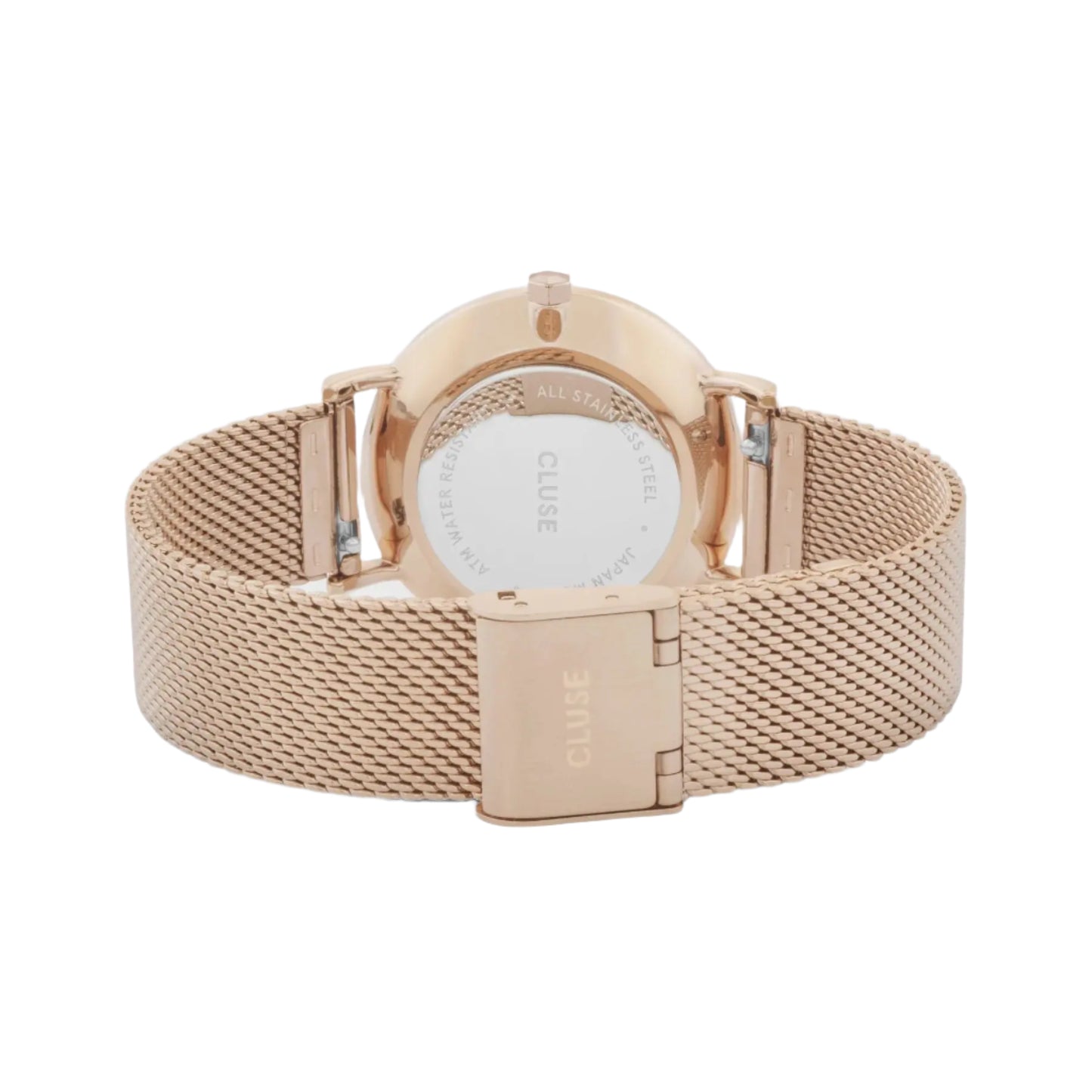 Cluse CW0101203003 Minuit Rose Gold Stainless Steel Mesh Bracelet