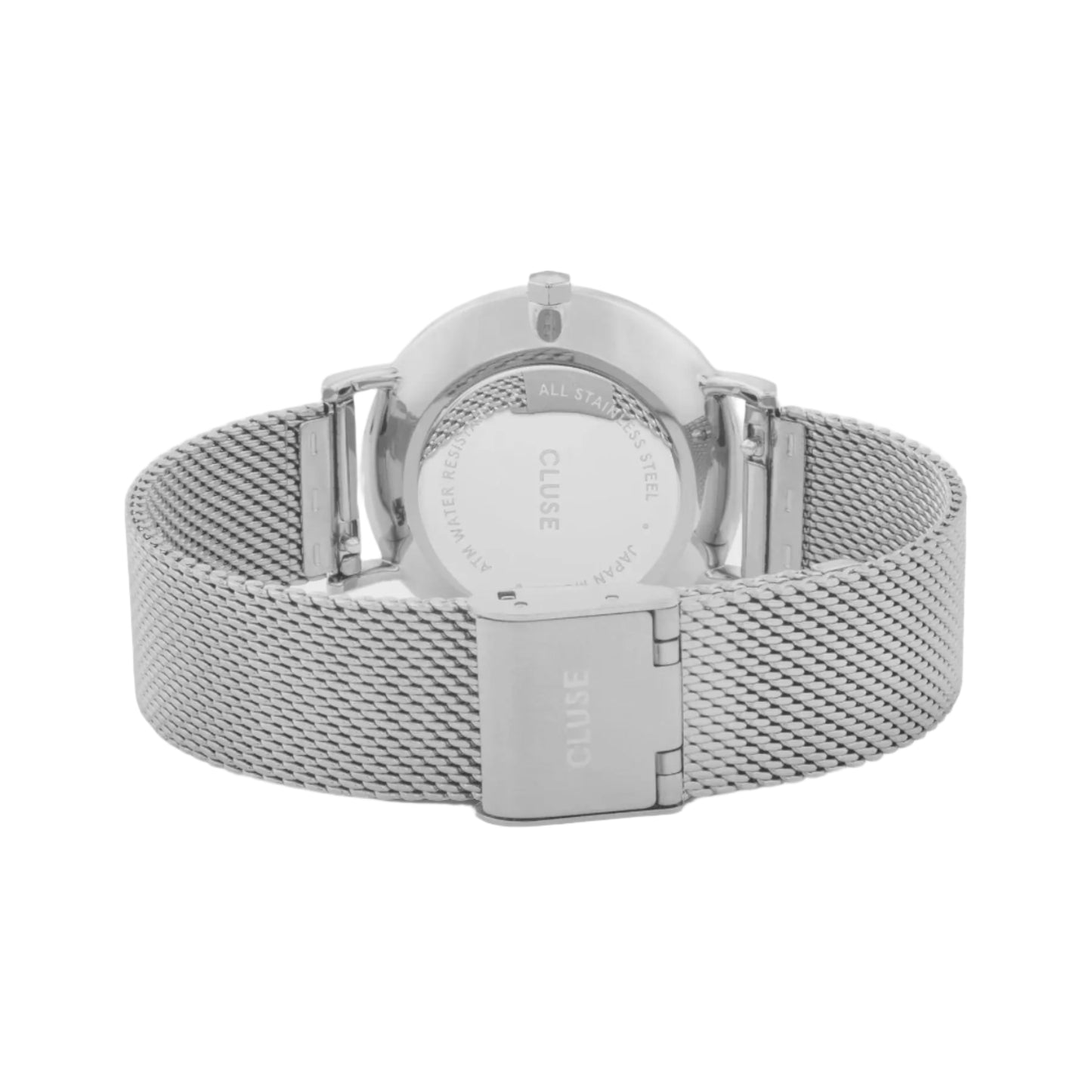Cluse CW0101203005 Minuit Silver Stainless Steel Mesh Bracelet