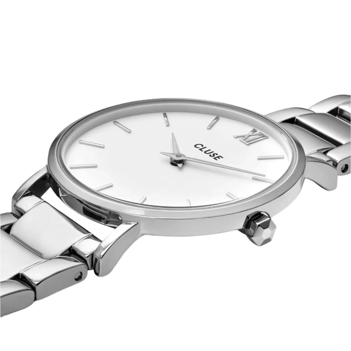 Cluse CW0101203026 Minuit Silver Stainless Steel Bracelet