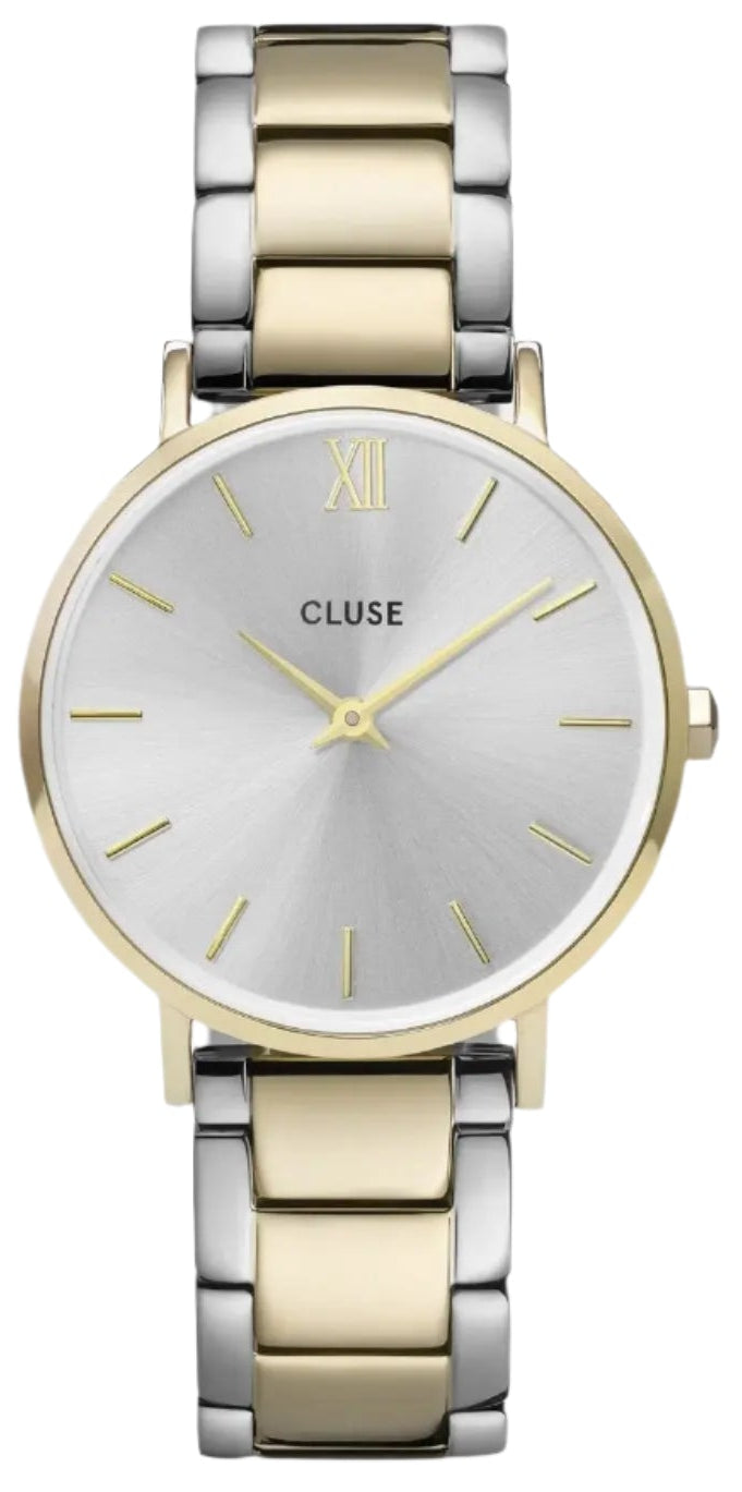 Cluse CW0101203028 Minuit Two Tone Stainless Steel Bracelet