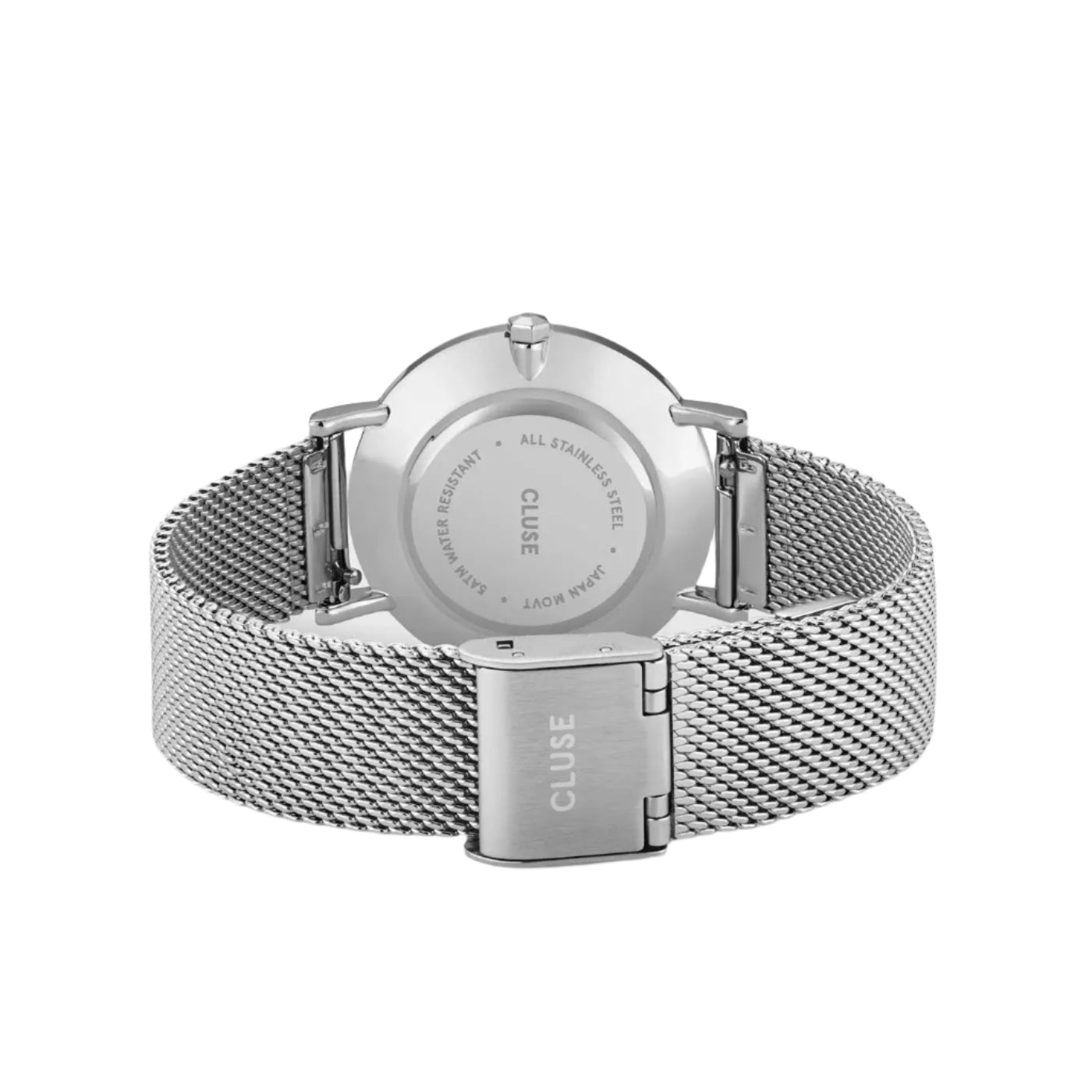 Cluse CW10203 Minuit Silver Stainless Steel Mesh Bracelet