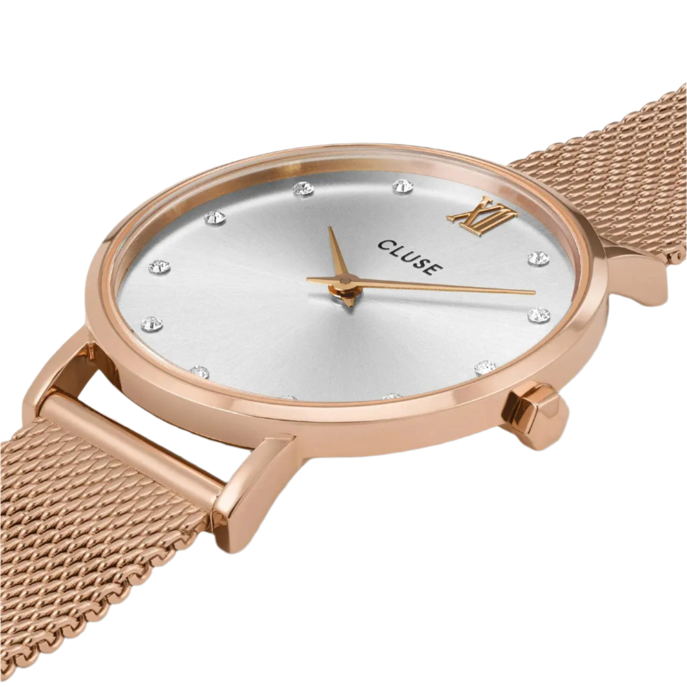 Cluse CW10205 Minuit Rose Gold Stainless Steel Mesh Bracelet
