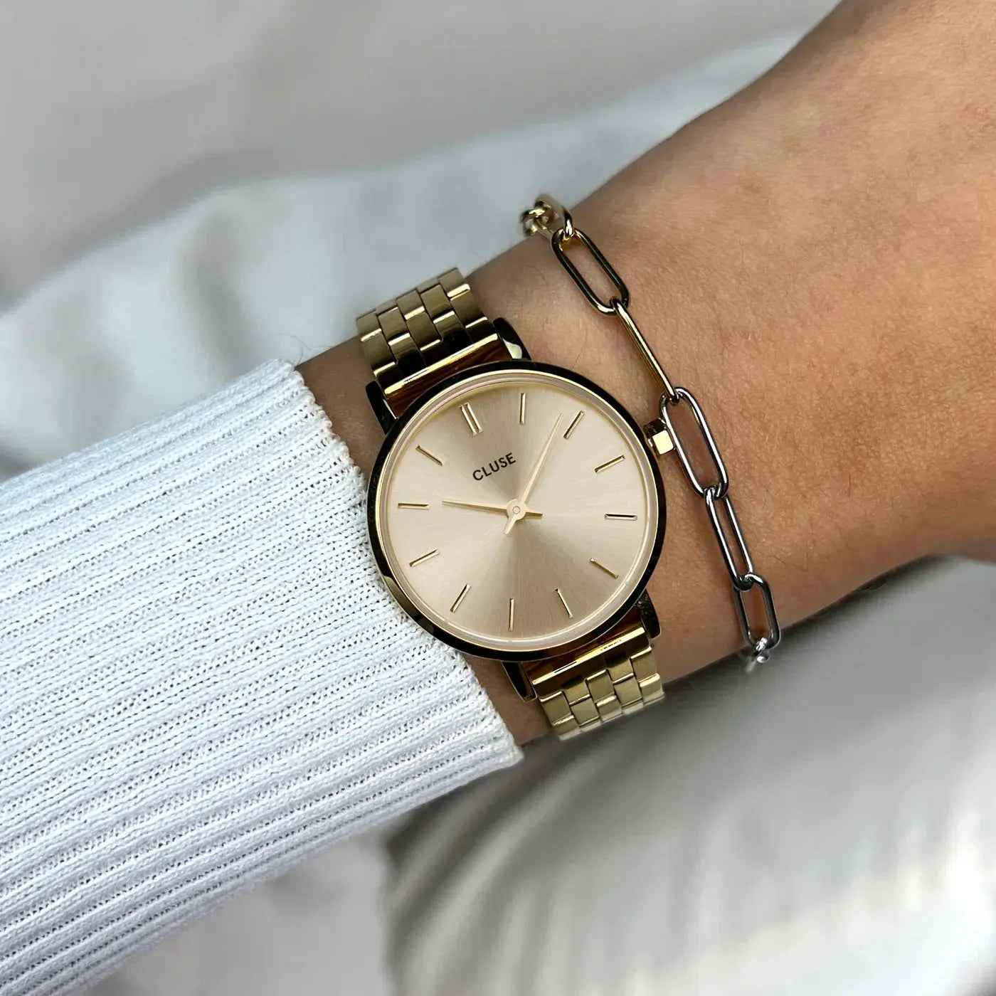Cluse CW10506 Boho Chic Petite Gold Stainless Steel Bracelet