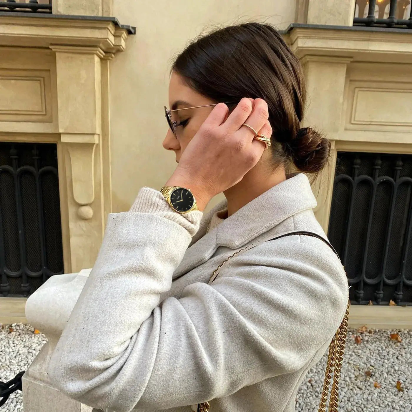 Cluse CW11208 Féroce Petite Gold Stainless Steel Bracelet