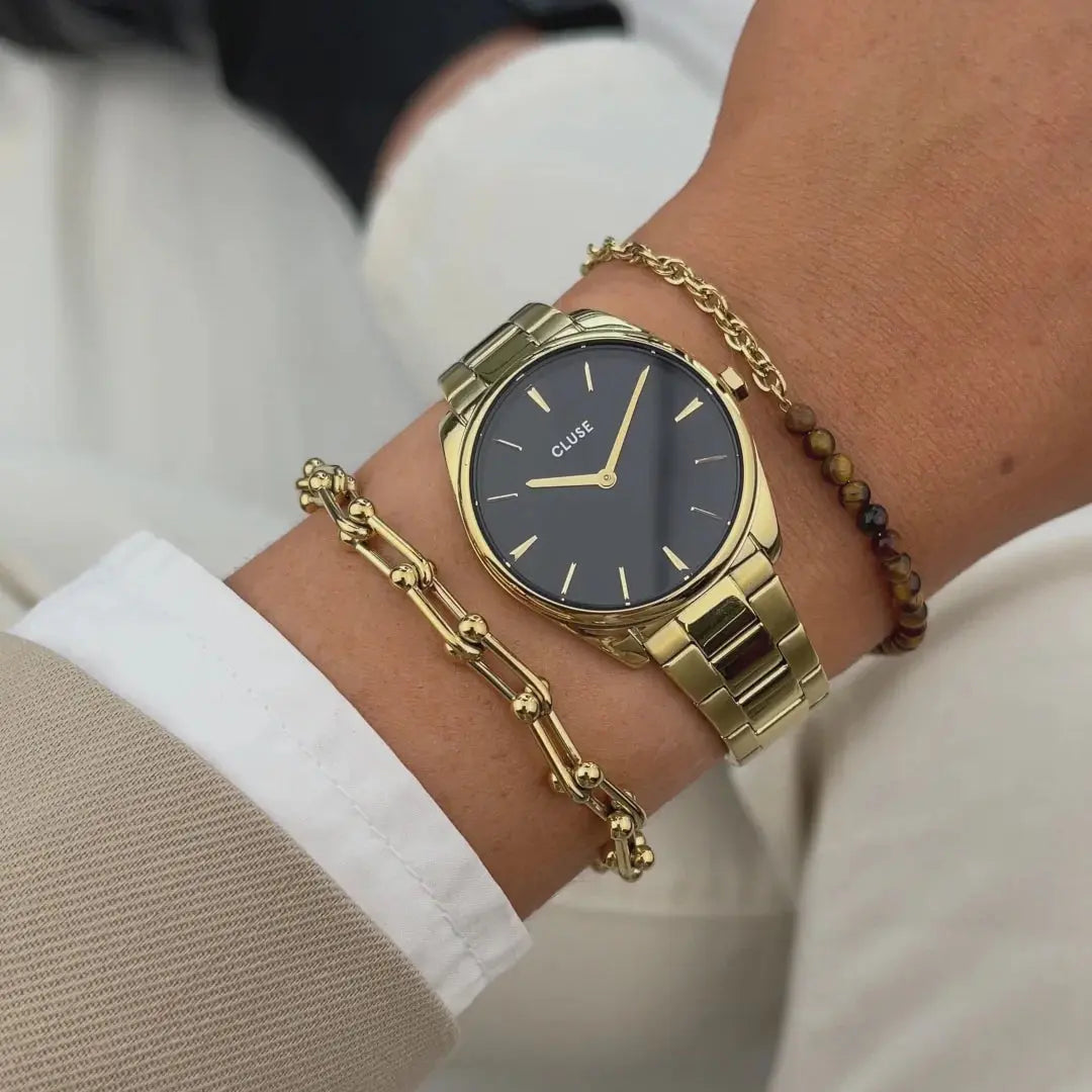 Cluse CW11208 Féroce Petite Gold Stainless Steel Bracelet