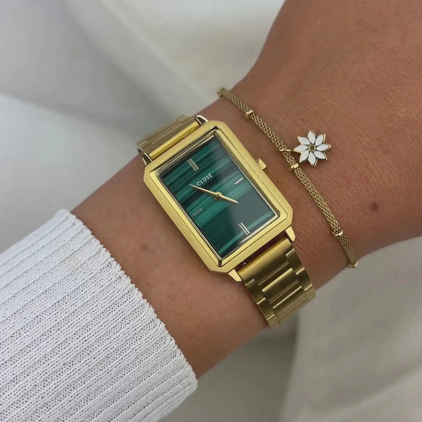 Cluse CW11502 Fluette Gold Stainless Steel Bracelet