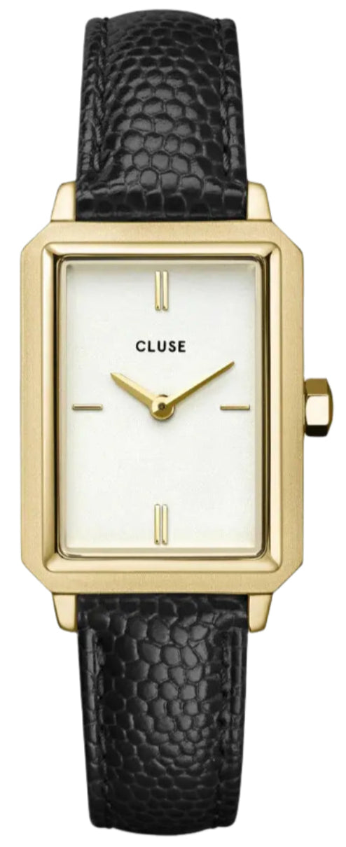 Cluse CW11504 Fluette Black Leather Strap