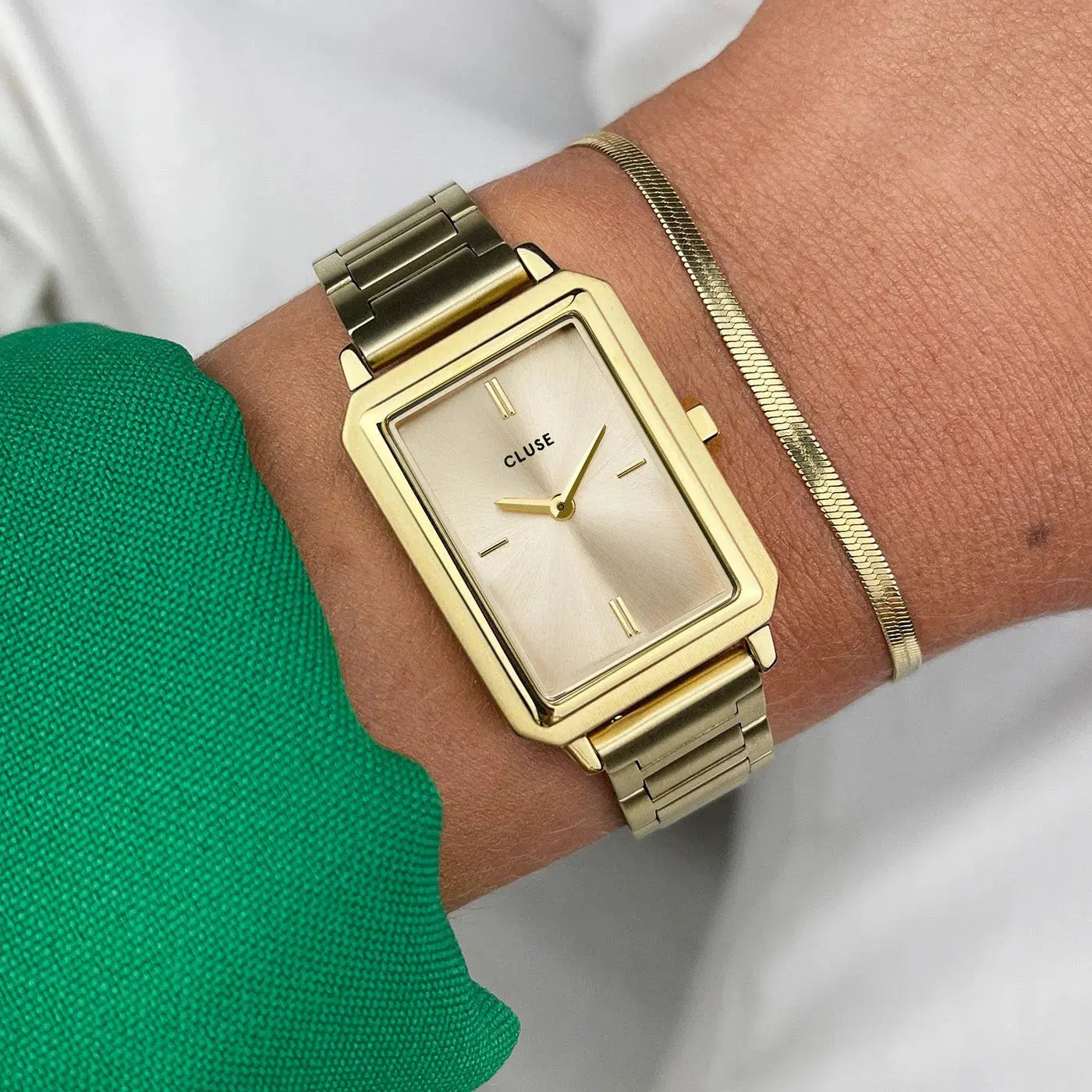 Cluse CW11507 Fluette Gold Stainless Steel Bracelet