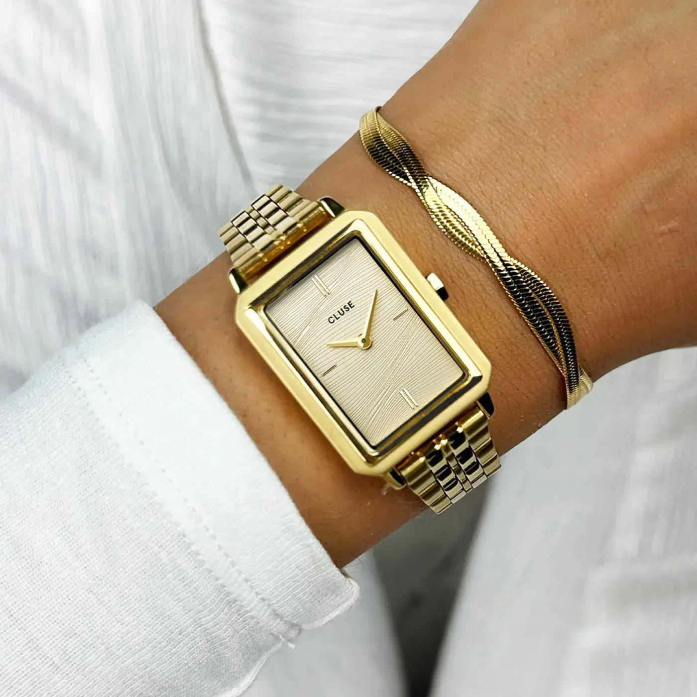 Cluse CW11511 Fluette Gold Stainless Steel Bracelet