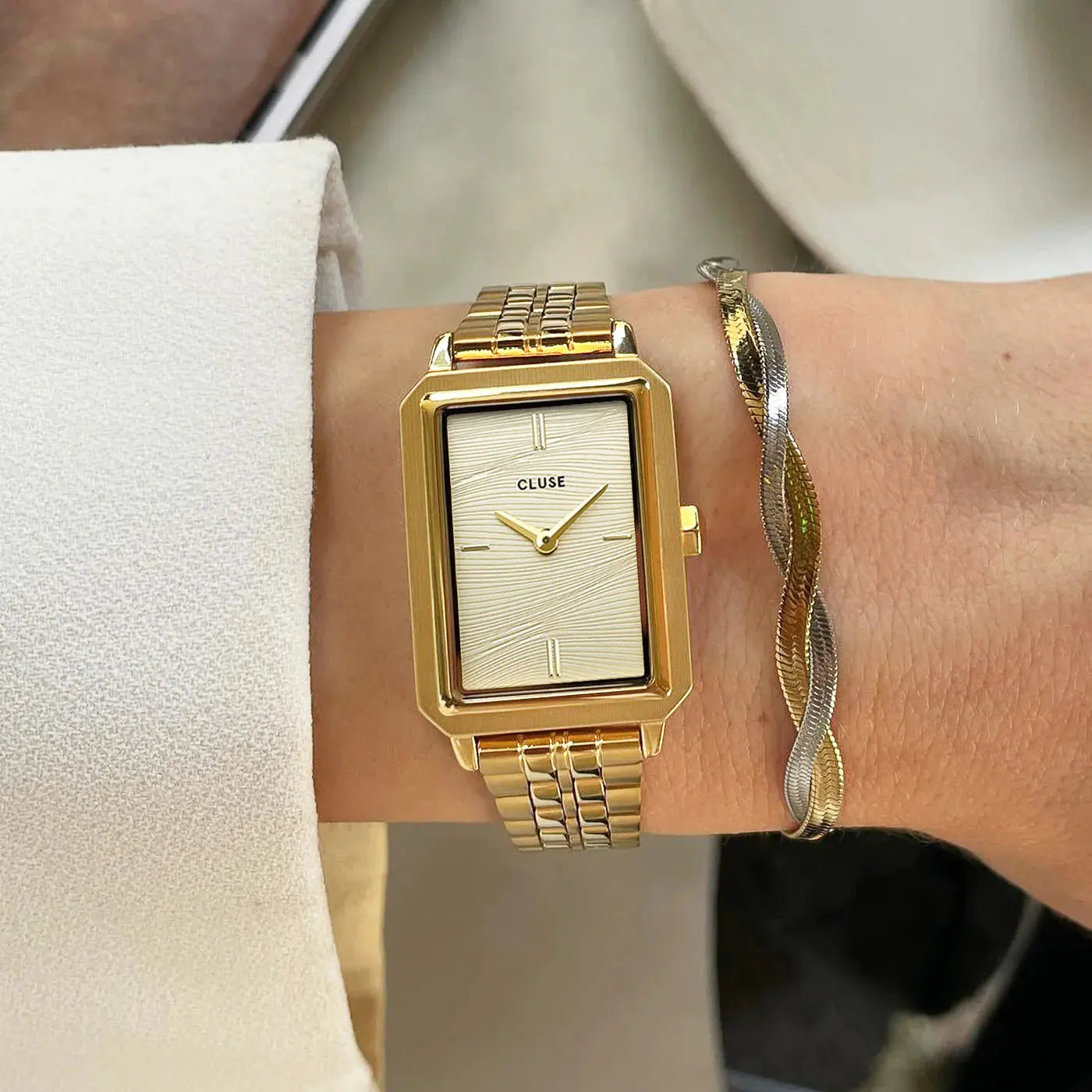 Cluse CW11511 Fluette Gold Stainless Steel Bracelet