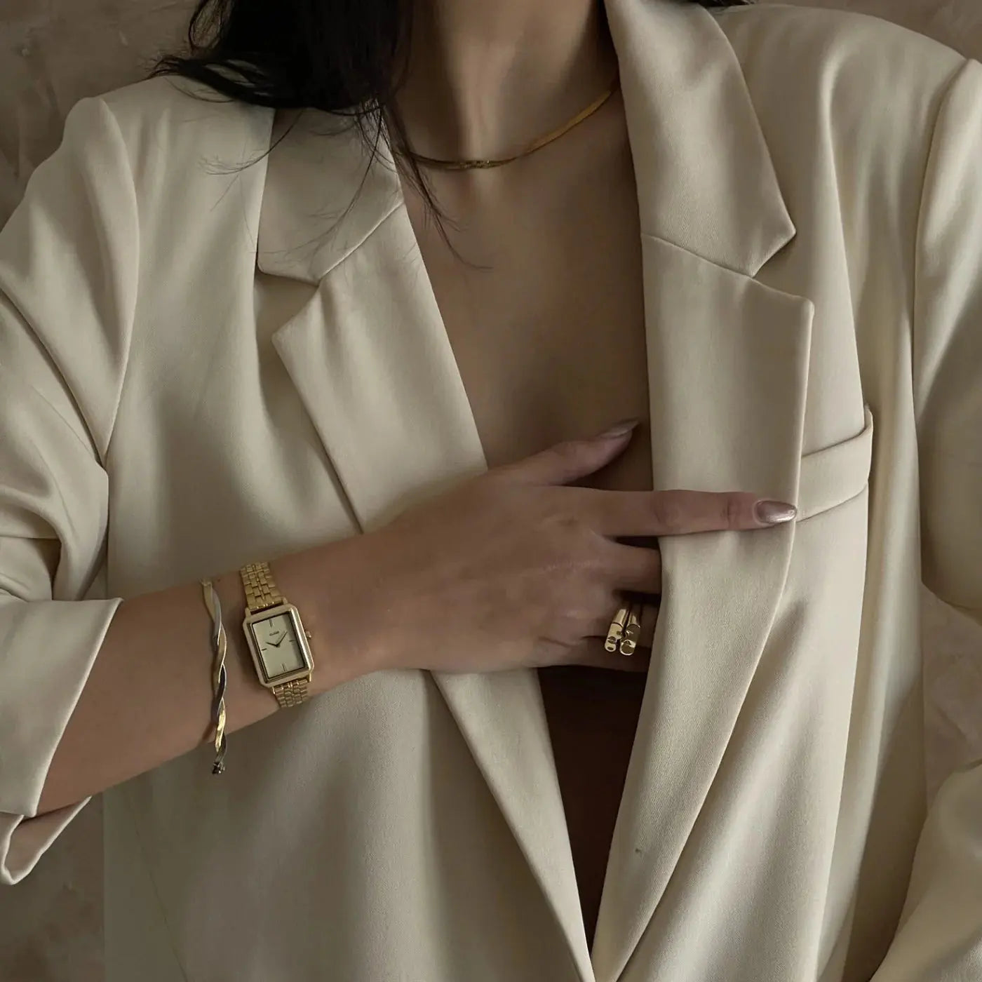 Cluse CW11511 Fluette Gold Stainless Steel Bracelet