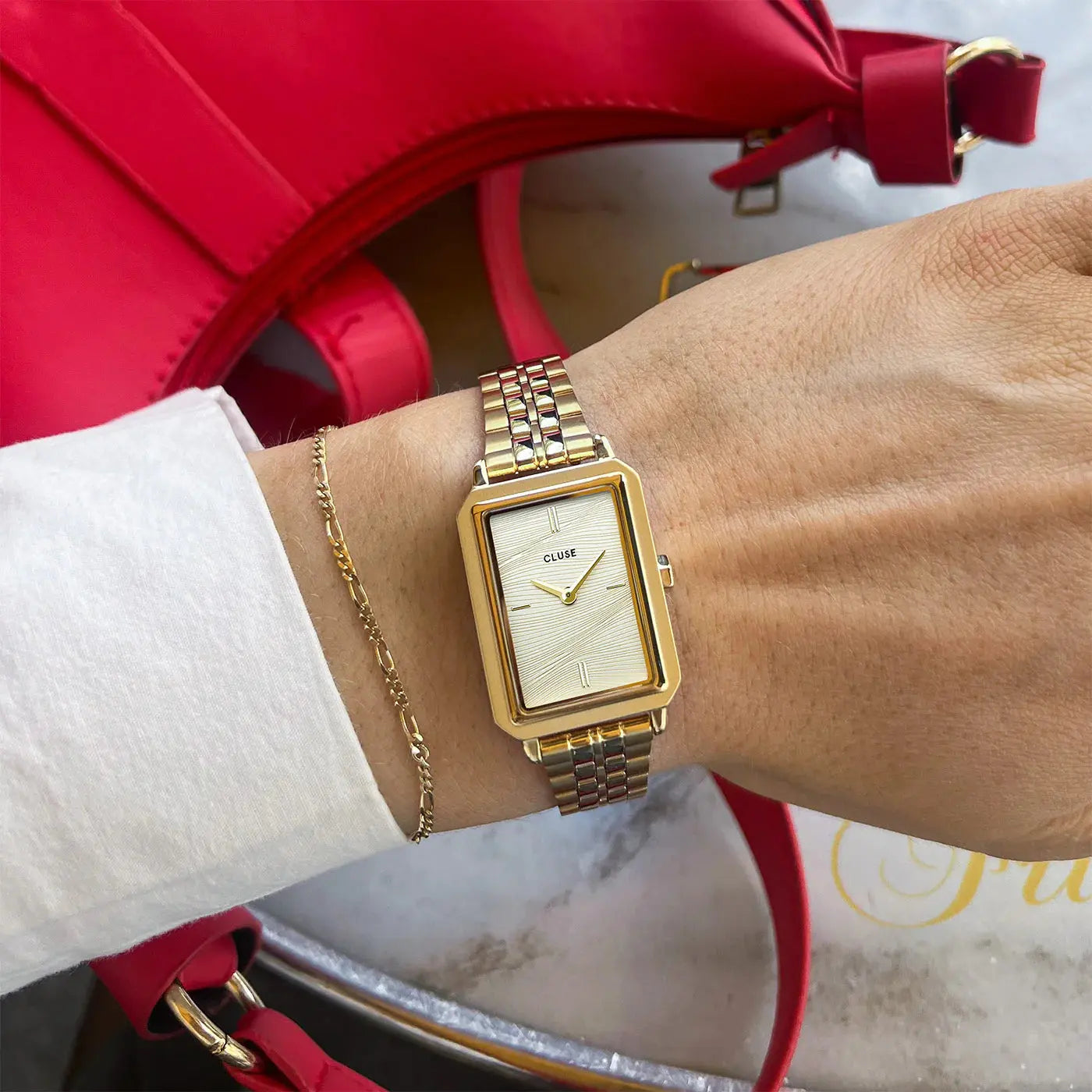 Cluse CW11511 Fluette Gold Stainless Steel Bracelet