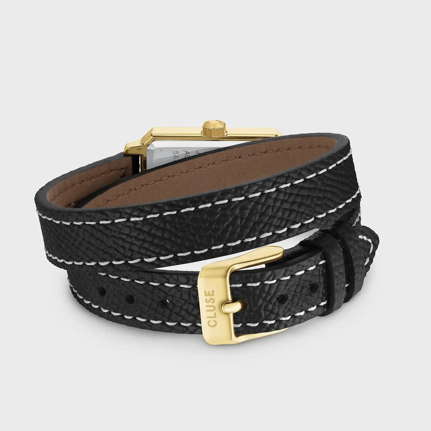 Cluse CW11517 Fluette Black Double Leather Strap
