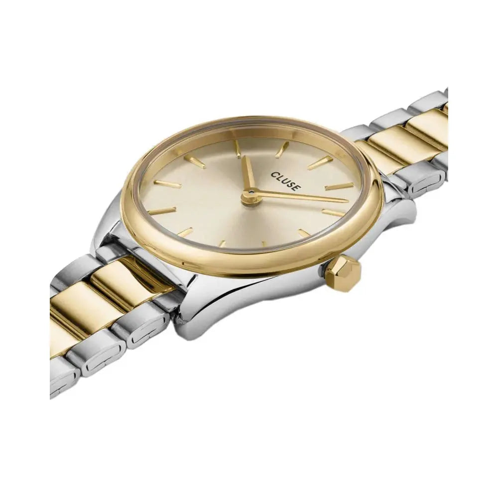 Cluse CW11701 Féroce Mini Two Tone Stainless Steel Bracelet