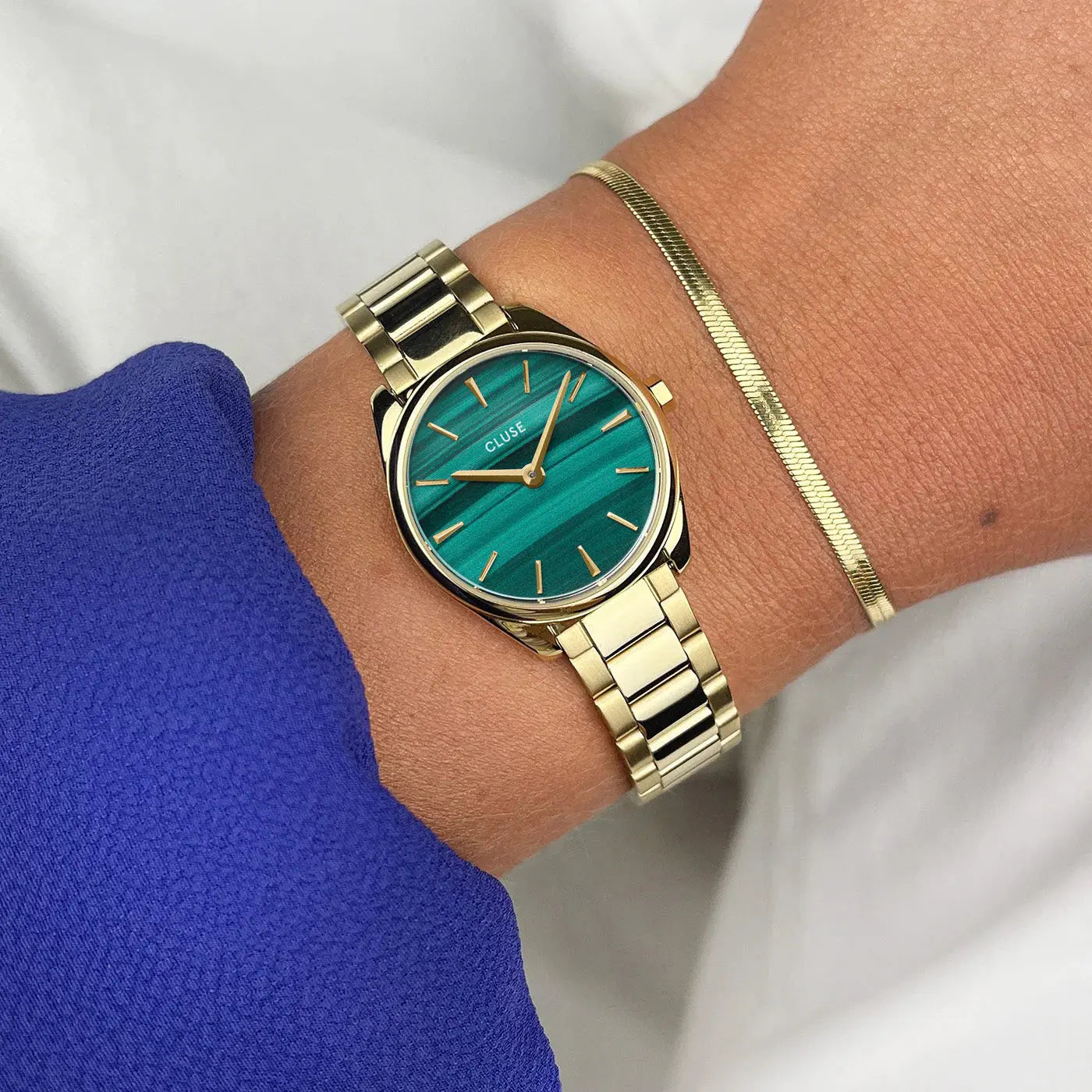 Cluse CW11702 Féroce Mini Gold Stainless Steel Bracelet