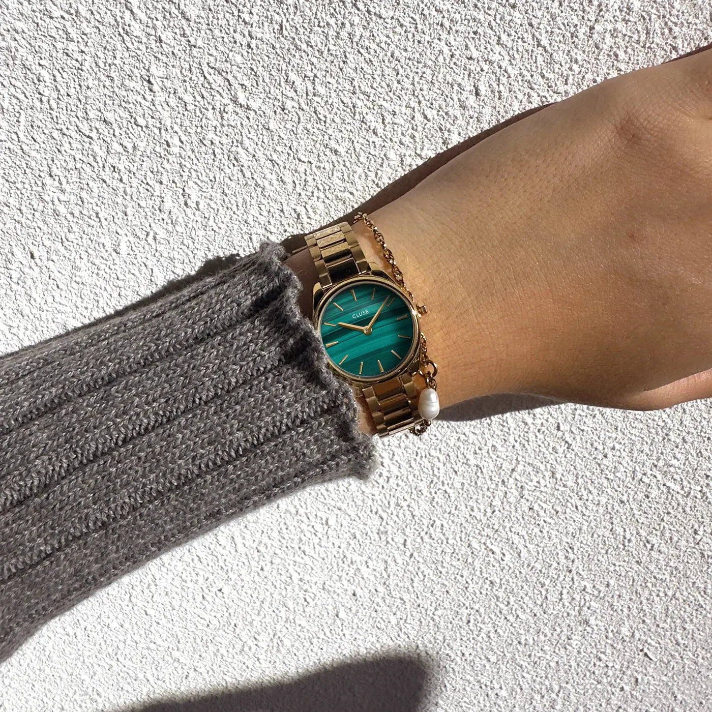 Cluse CW11702 Féroce Mini Gold Stainless Steel Bracelet
