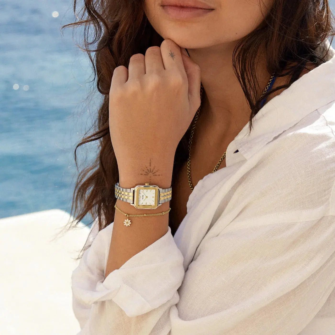 Cluse CW11801 Gracieuse Two Tone Stainless Steel Bracelet