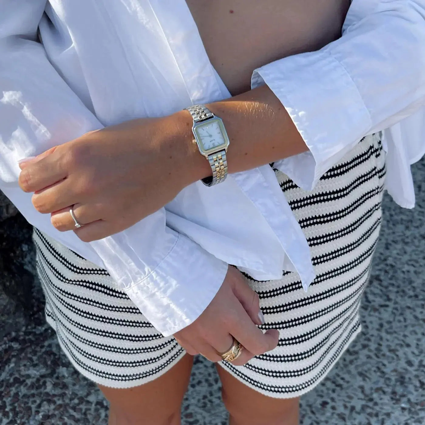 Cluse CW11801 Gracieuse Two Tone Stainless Steel Bracelet