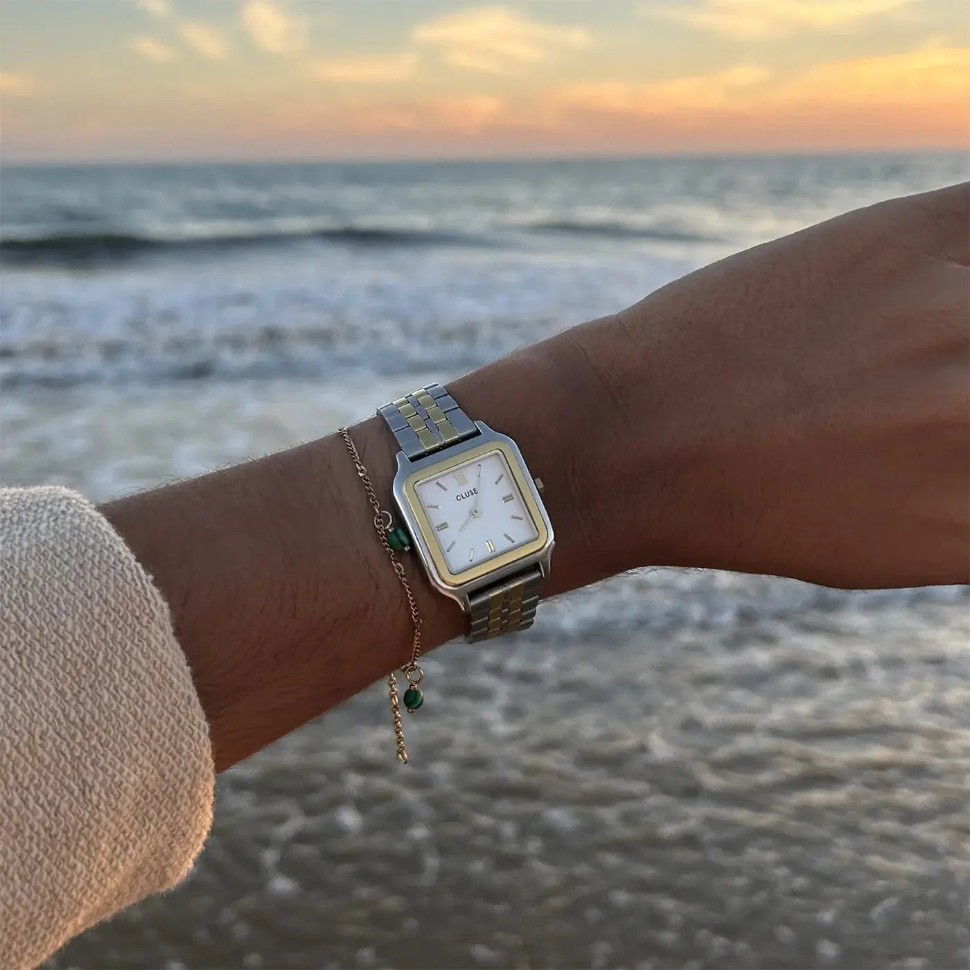Cluse CW11901 Gracieuse Two Tone Stainless Steel Bracelet