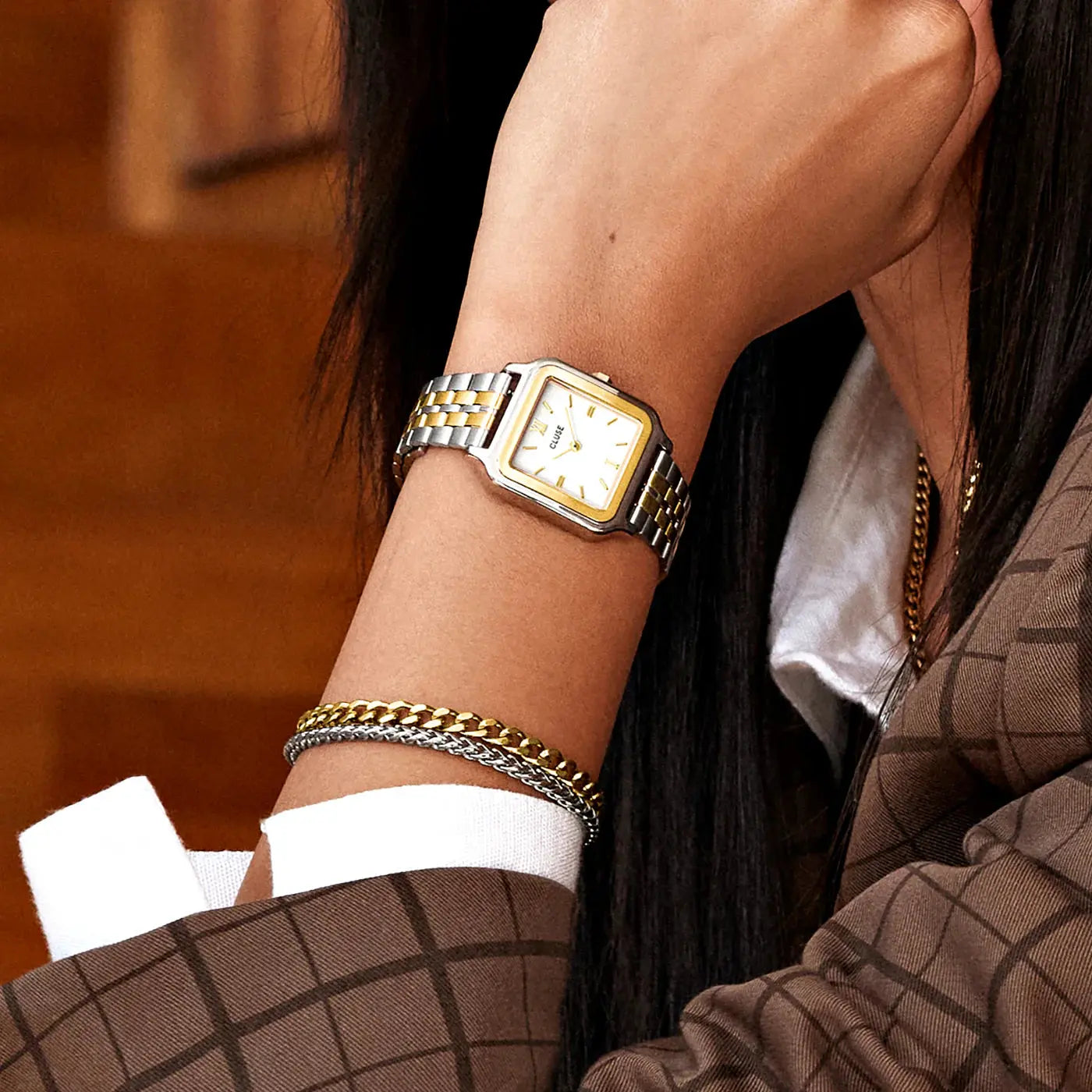 Cluse CW11901 Gracieuse Two Tone Stainless Steel Bracelet