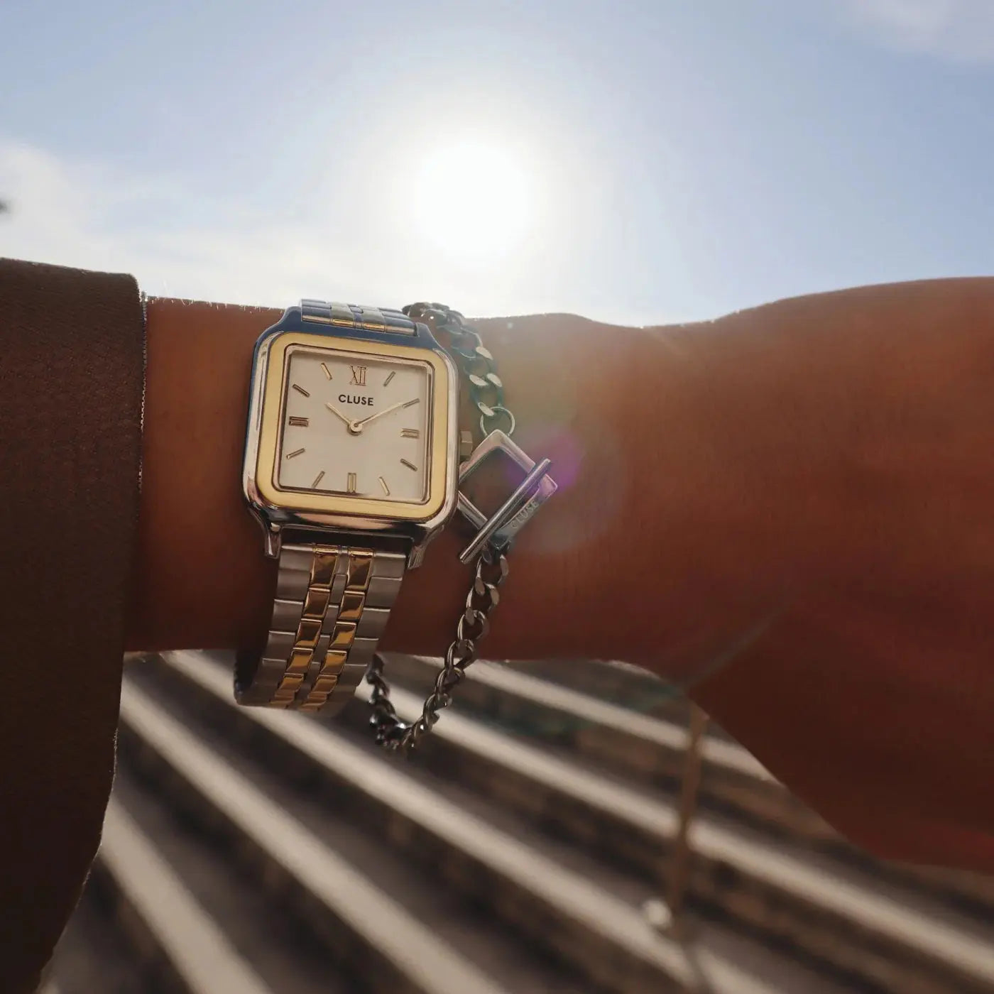 Cluse CW11901 Gracieuse Two Tone Stainless Steel Bracelet