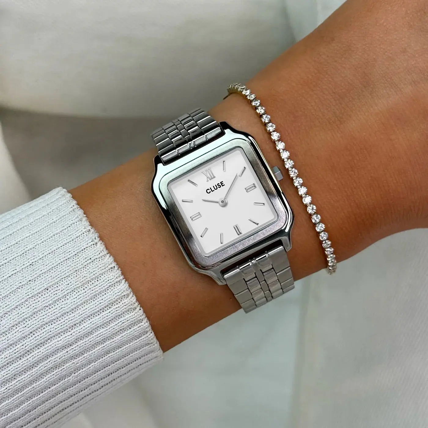 Cluse CW11907 Gracieuse Silver Stainless Steel Bracelet