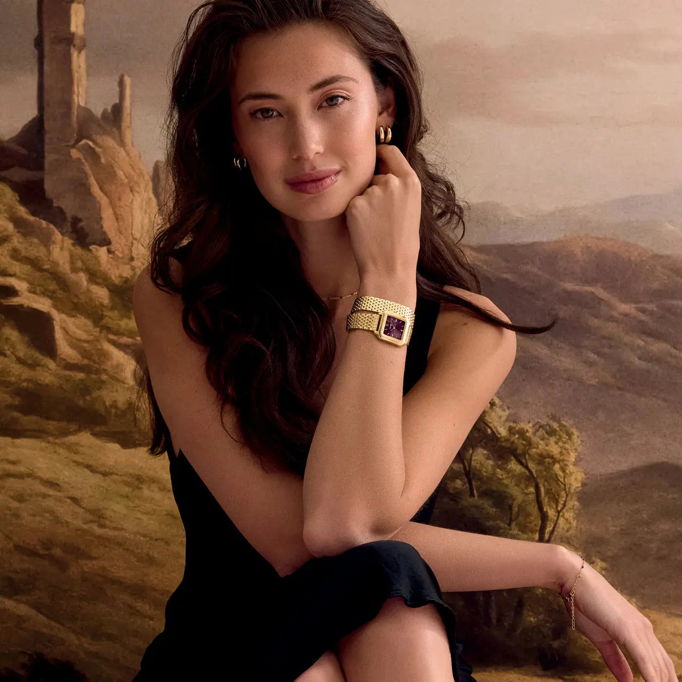 Cluse CW11910 Gracieuse Double Gold Stainless Steel Bracelet