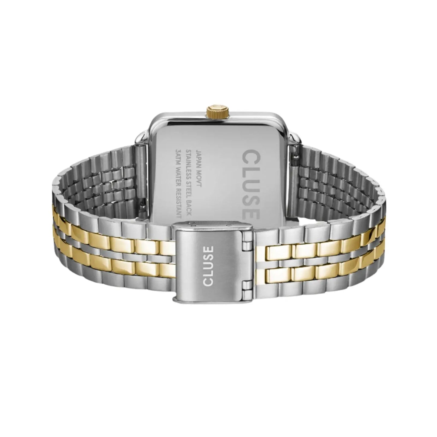 Cluse CW13803 La Tétragone Multifunction Two Tone Stainless Steel Bracelet