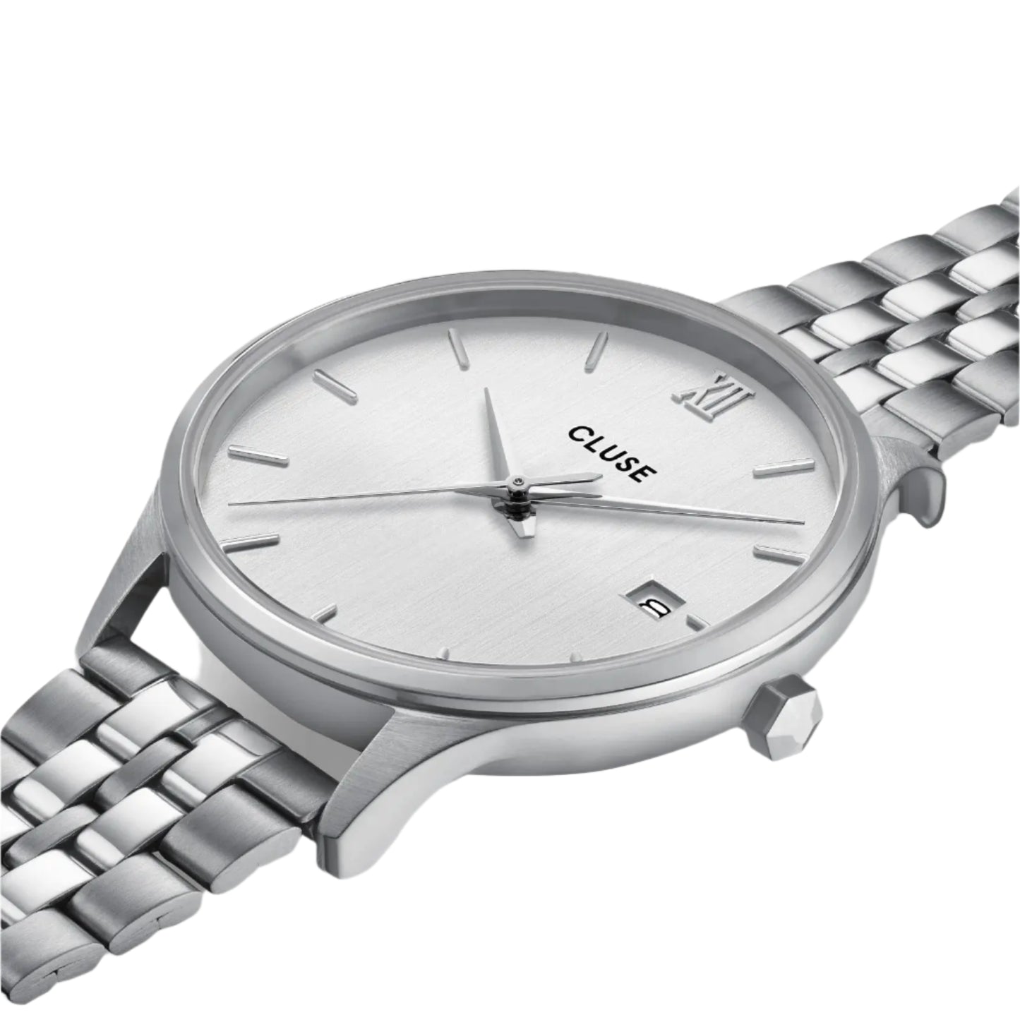Cluse CW14303 Minuit Silver Stainless Steel Bracelet
