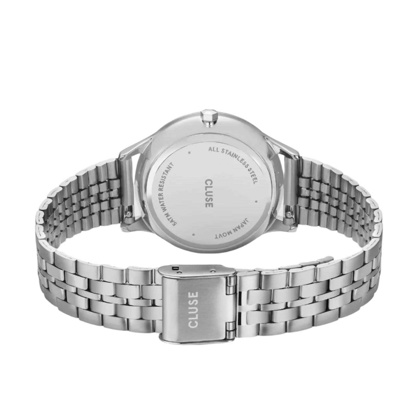 Cluse CW14303 Minuit Silver Stainless Steel Bracelet