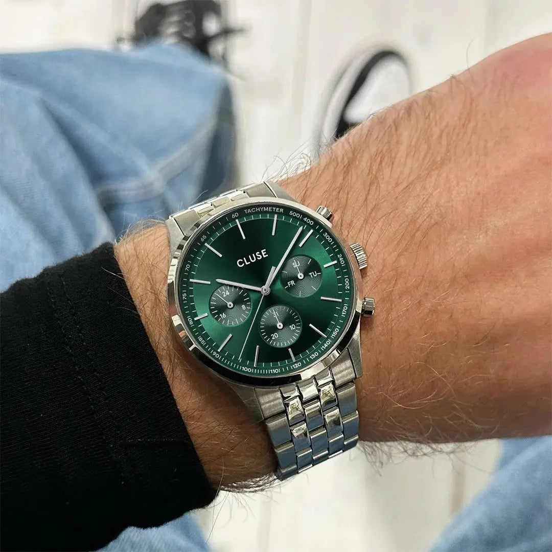 Cluse CW21002 Anthéor Multifunction Stainless Steel Bracelet