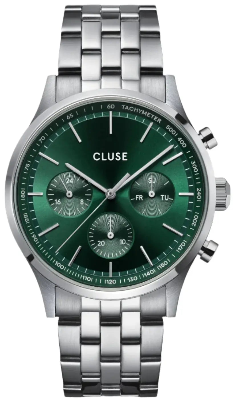 Cluse CW21002 Anthéor Multifunction Stainless Steel Bracelet