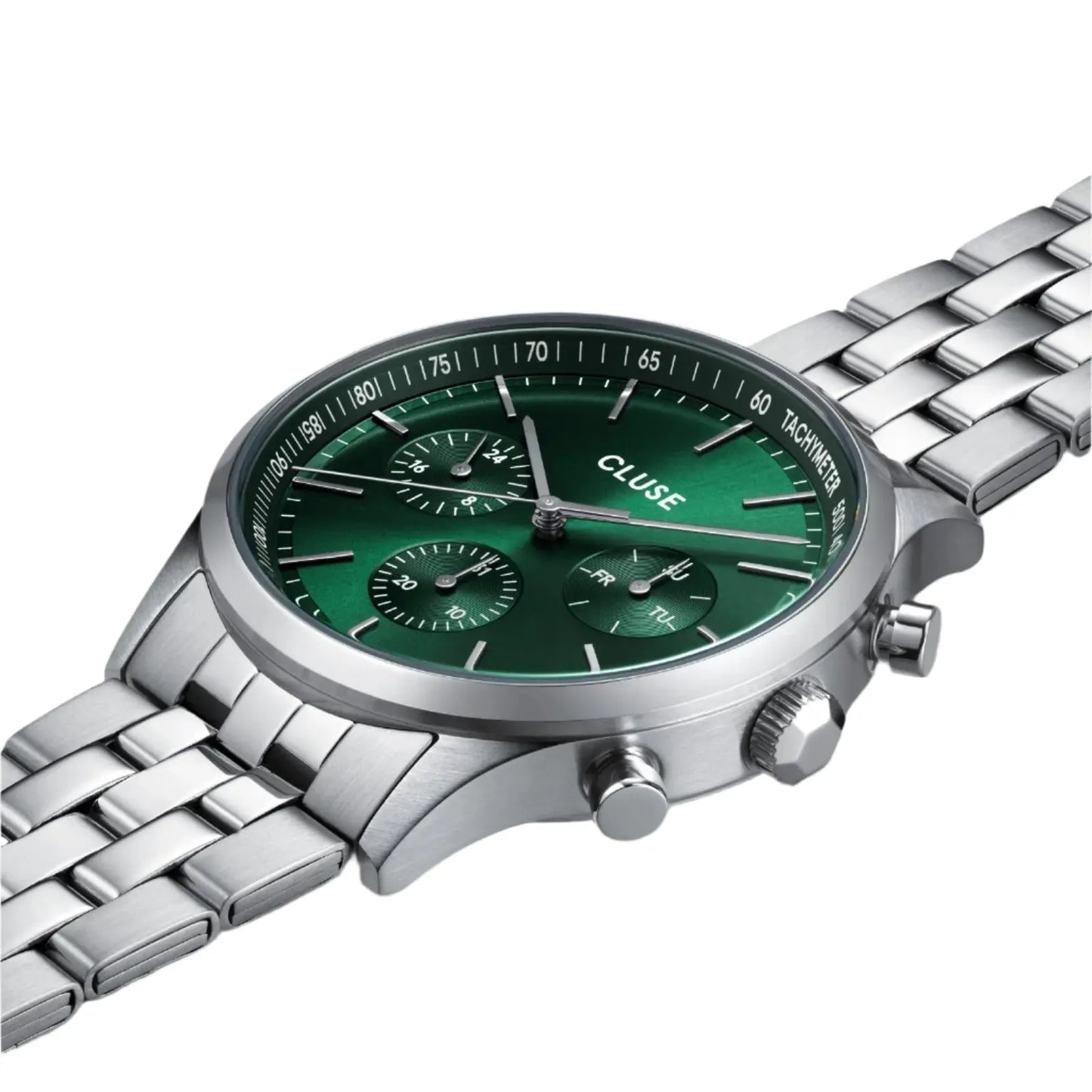 Cluse CG20906 Anthéor Multifunction Stainless Steel Bracelet Gift Box