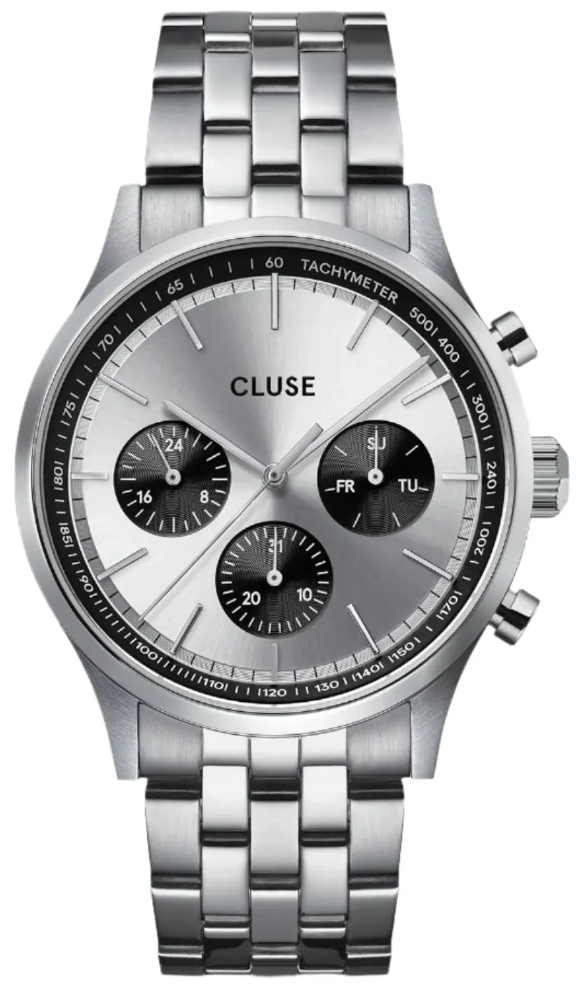 Cluse CW21007 Anthéor Multifunction Stainless Steel Bracelet