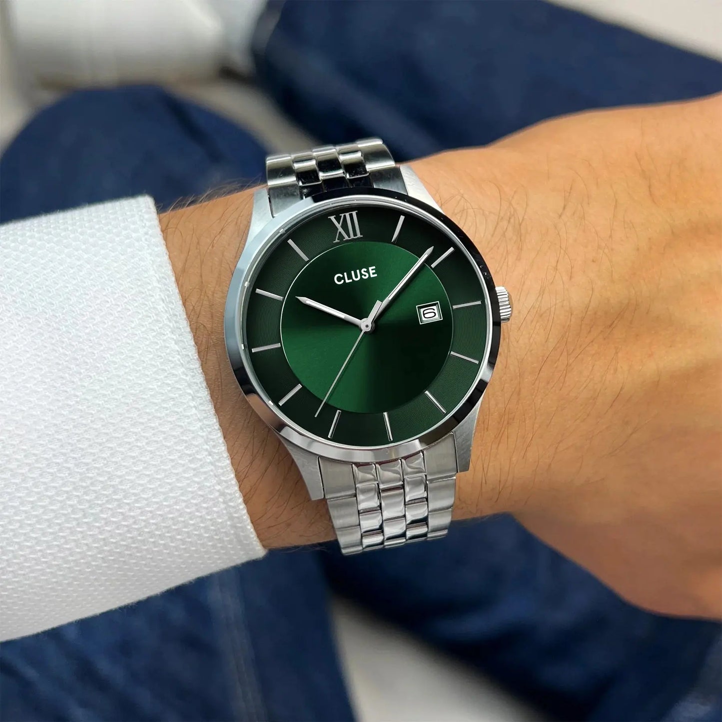 Cluse CW22702 Aravis 3 Stainless Steel Bracelet