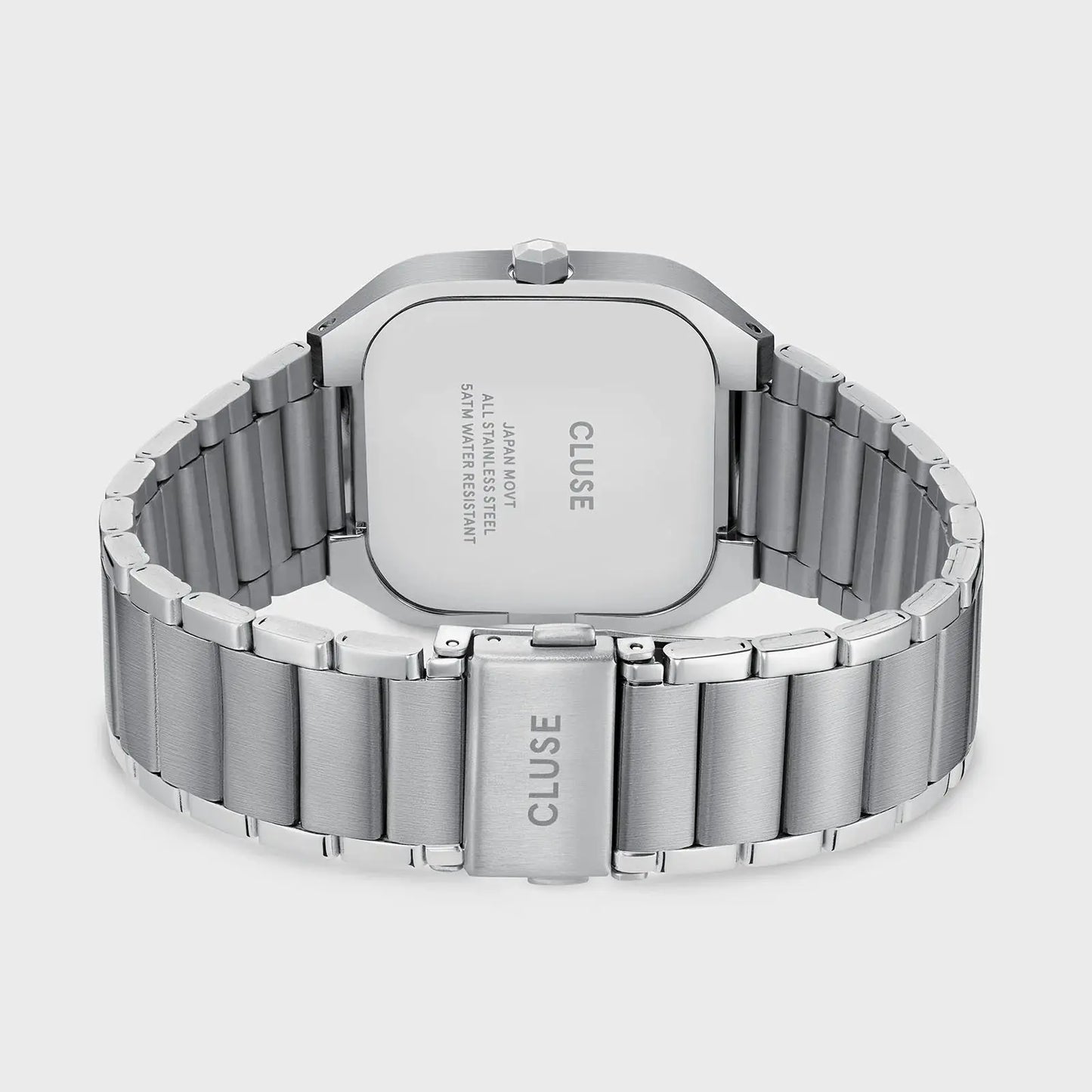 Cluse CW25701 Quadrus Silver Stainless Steel Bracelet
